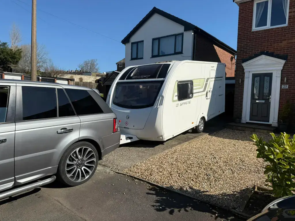 Touring caravan purchased by Vincent Leisure in Yorkshire